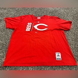 Majestic Red MLB Authentic T-Shirt, Cincinnati Reds